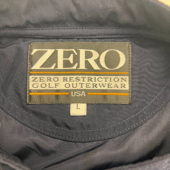 Zero Restriction Navy Golf Outerwear Vest Size L - Picture 6 of 9
